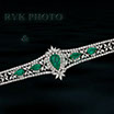 emerald and diamond bracelet