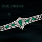emerald and diamond bracelet