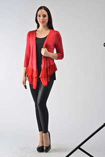 Before cut out model Red