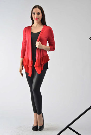 Before cut out model Red