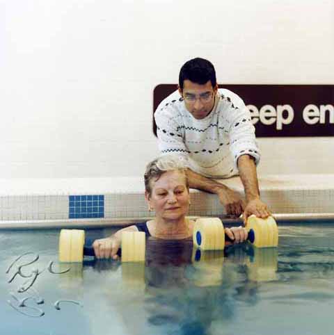 Patient in Physiotherapy 