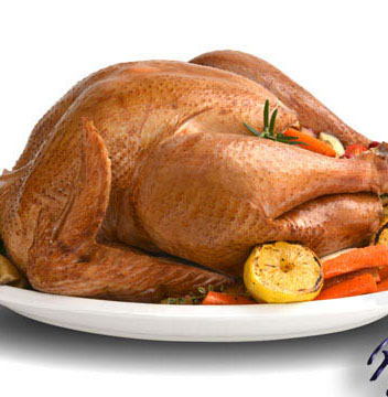 Photo of turkey on platter