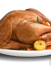 Photo of turkey on platter